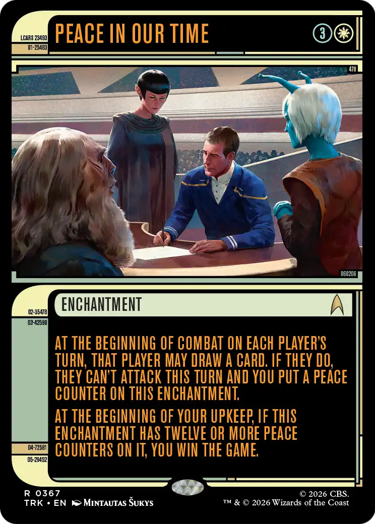 Peace in Our Time (Showcase) [Star Trek] | Magic Magpie