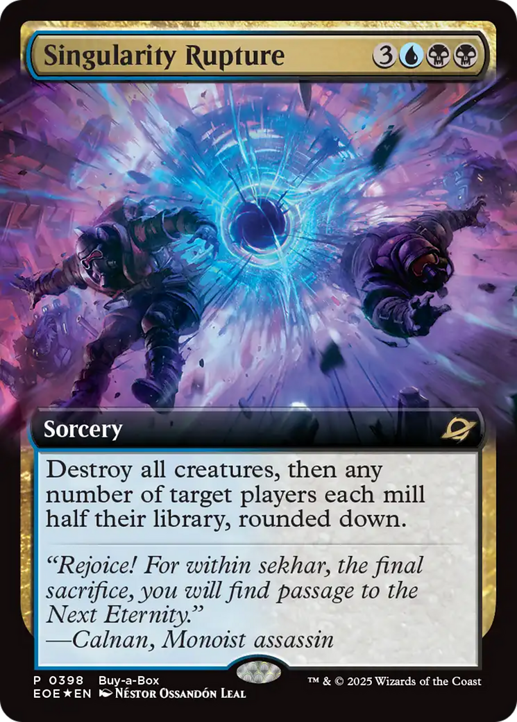 Singularity Rupture [Edge of Eternities Promo Pack] | Magic Magpie