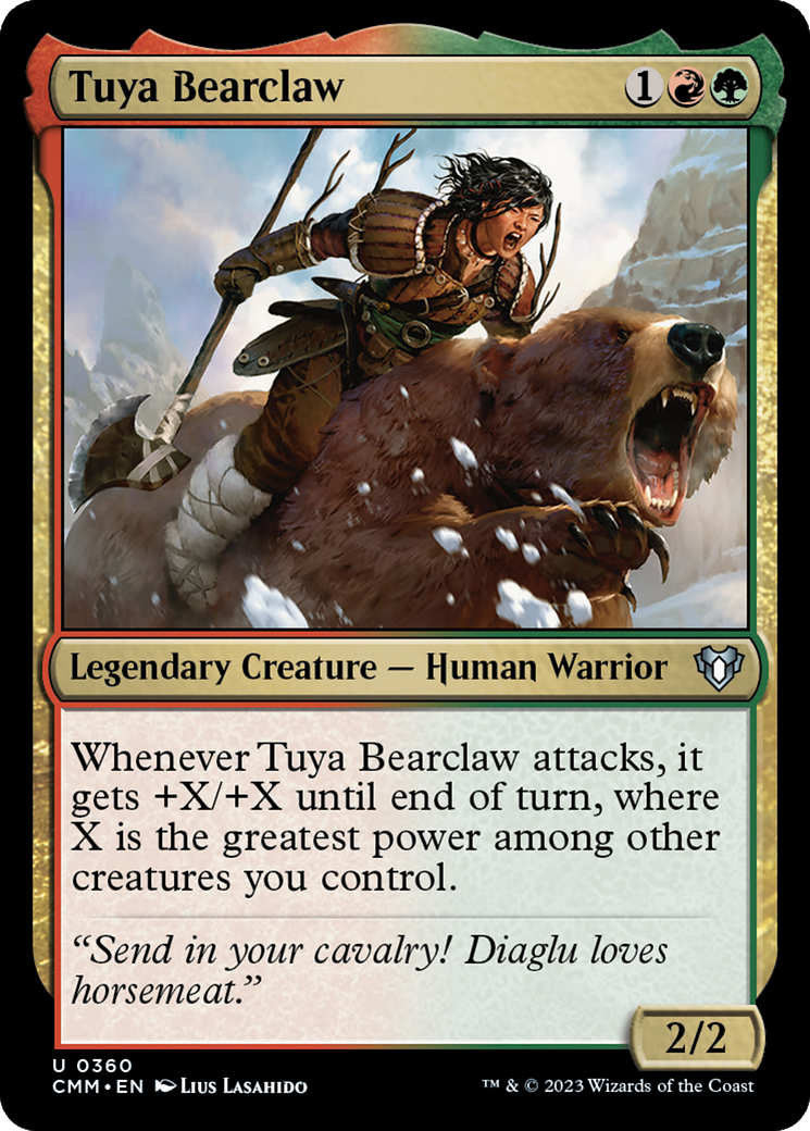 Tuya Bearclaw [Commander Masters] | Magic Magpie