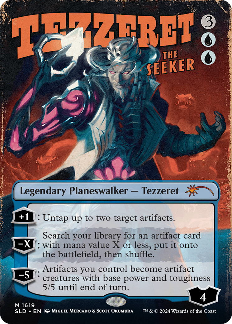 Tezzeret the Seeker (1619) [Secret Lair Drop Series] | Magic Magpie