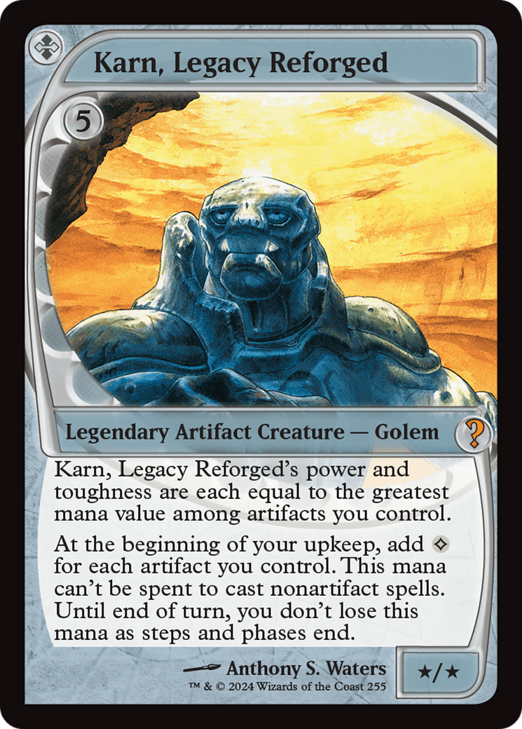 Karn, Legacy Reforged (Future Sight) [Mystery Booster 2] | Magic Magpie