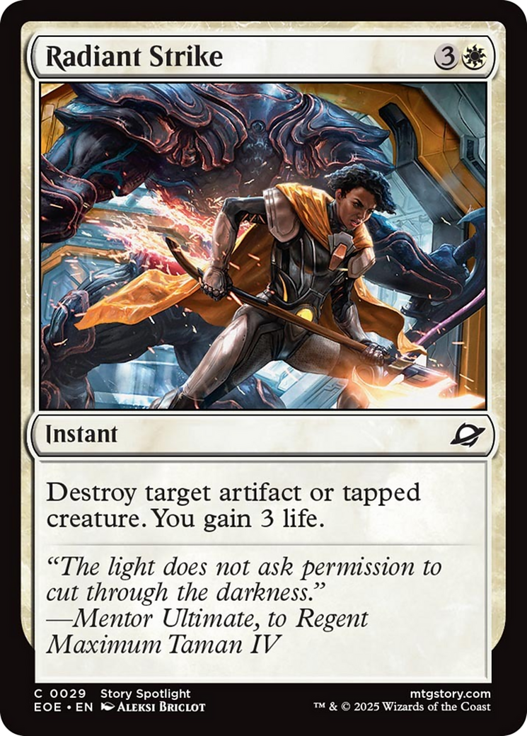 Radiant Strike [Edge of Eternities] | Magic Magpie