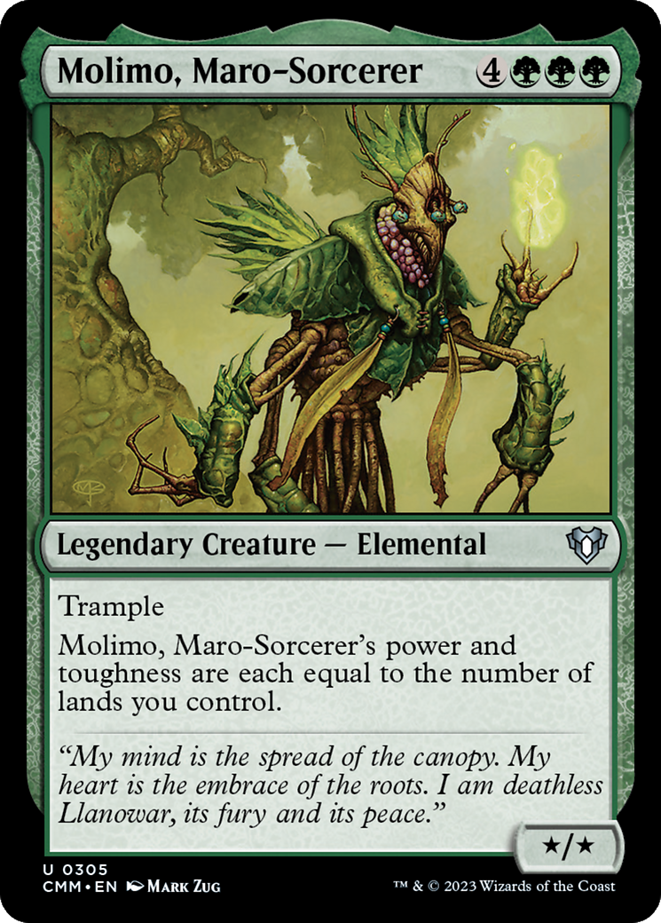 Molimo, Maro-Sorcerer [Commander Masters] | Magic Magpie