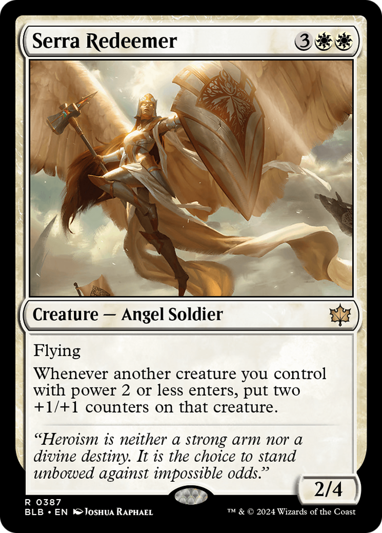 Serra Redeemer [Bloomburrow] | Magic Magpie