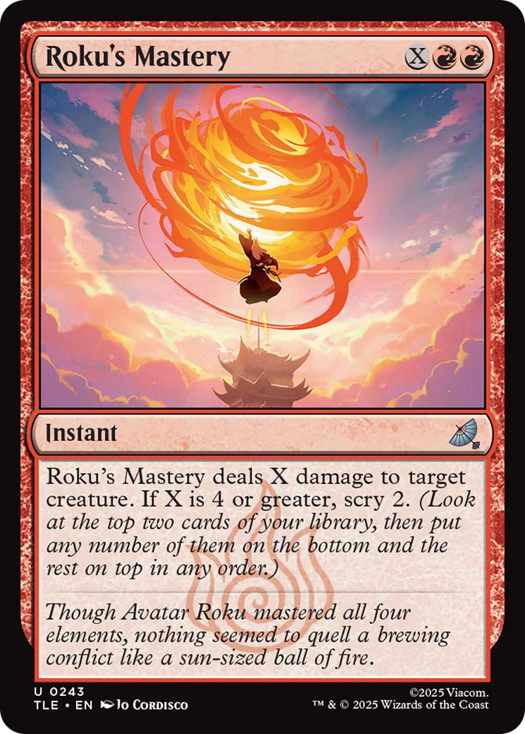 Roku's Mastery [Avatar: The Last Airbender: Eternal-Legal] | Magic Magpie