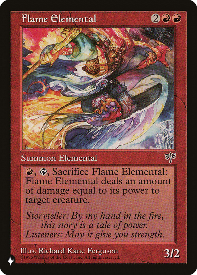 Flame Elemental [The List] | Magic Magpie
