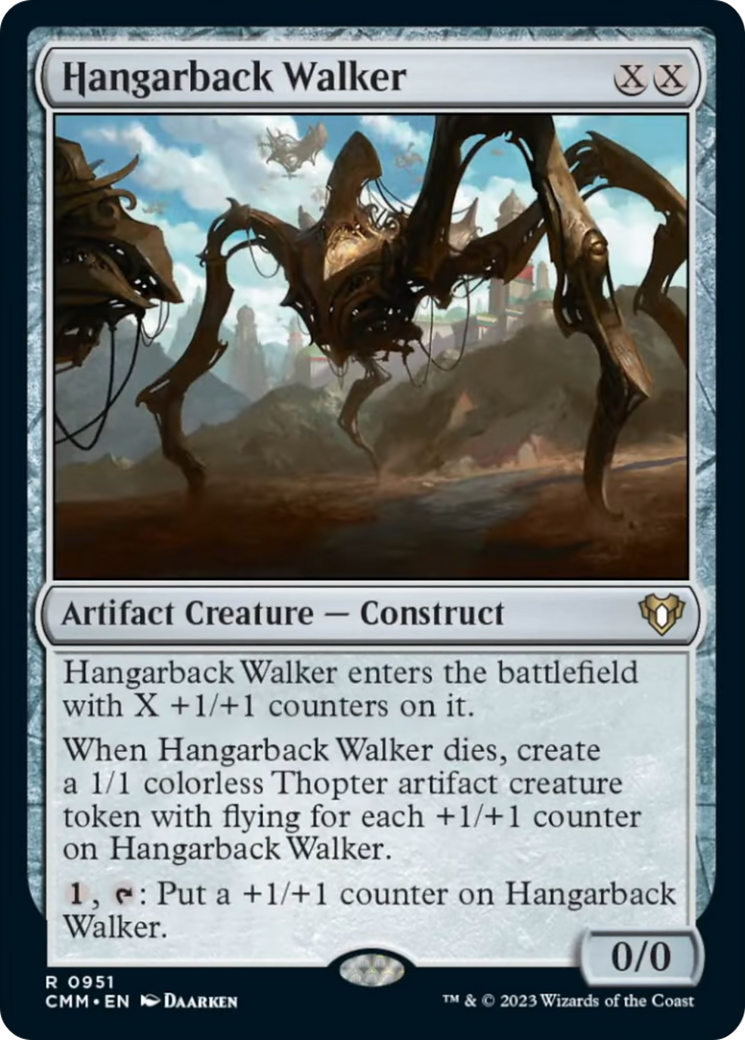 Hangarback Walker [Commander Masters] | Magic Magpie