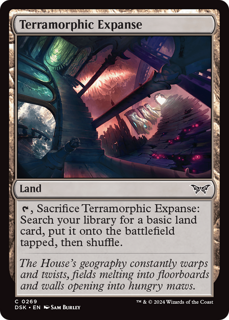 Terramorphic Expanse [Duskmourn: House of Horror] | Magic Magpie