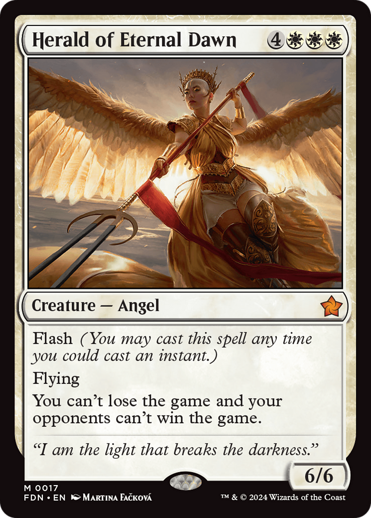 Herald of Eternal Dawn [Foundations] | Magic Magpie