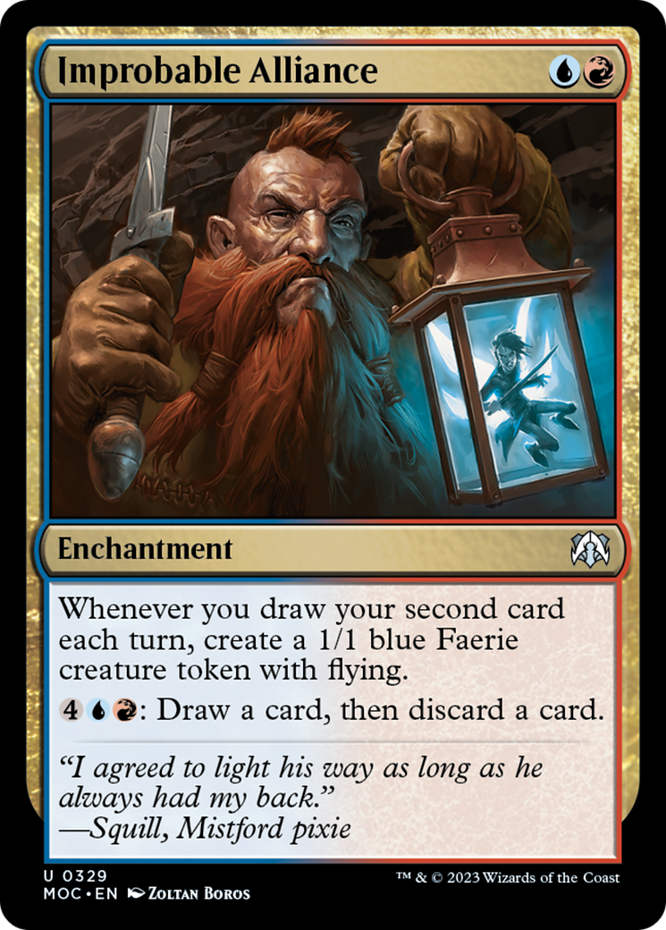 Improbable Alliance [March of the Machine Commander] | Magic Magpie