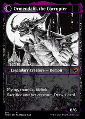 Jerren, Corrupted Bishop // Ormendahl, the Corrupted (Showcase Eternal Night) [Innistrad: Midnight Hunt] | Magic Magpie