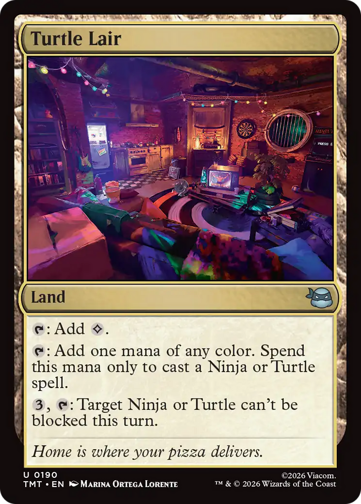 Turtle Lair [Teenage Mutant Ninja Turtles] | Magic Magpie