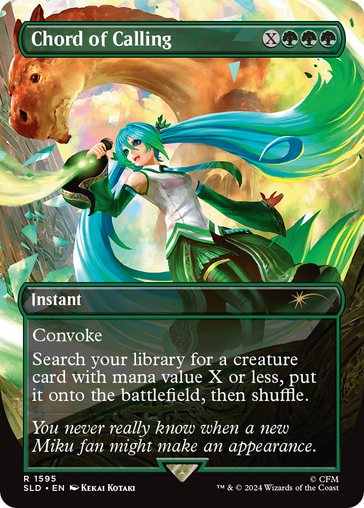 Chord of Calling (Rainbow Foil) [Secret Lair Drop Series] | Magic Magpie
