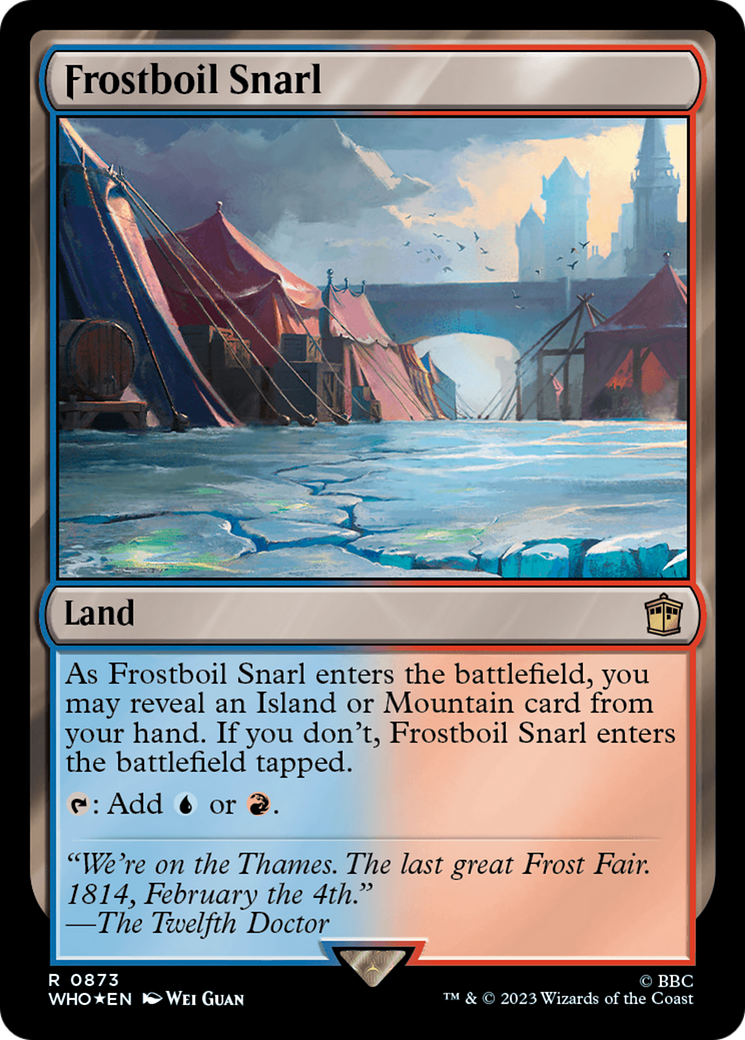Frostboil Snarl (Surge Foil) [Doctor Who] | Magic Magpie
