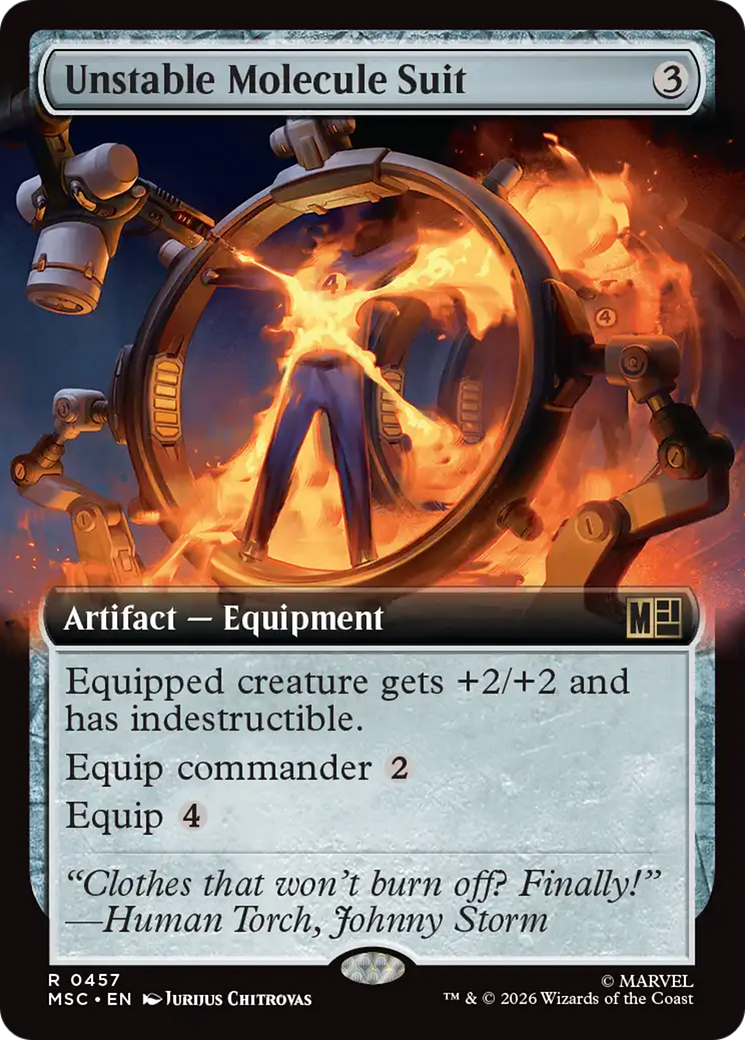 Unstable Molecule Suit (Extended Art) [Marvel Super Heroes Commander] | Magic Magpie