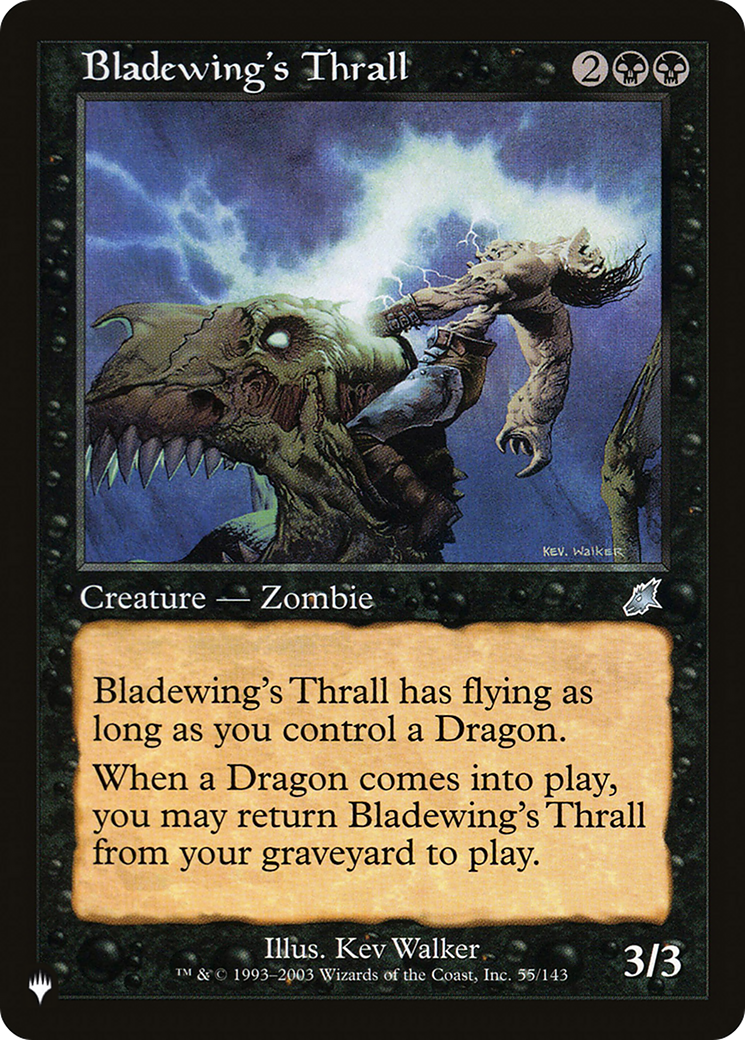 Bladewing's Thrall [The List Reprints] | Magic Magpie