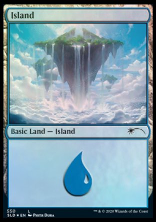 Island (Above the Clouds) (550) [Secret Lair Drop Promos] | Magic Magpie