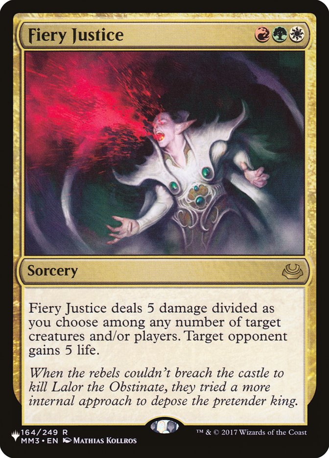 Fiery Justice [The List] | Magic Magpie