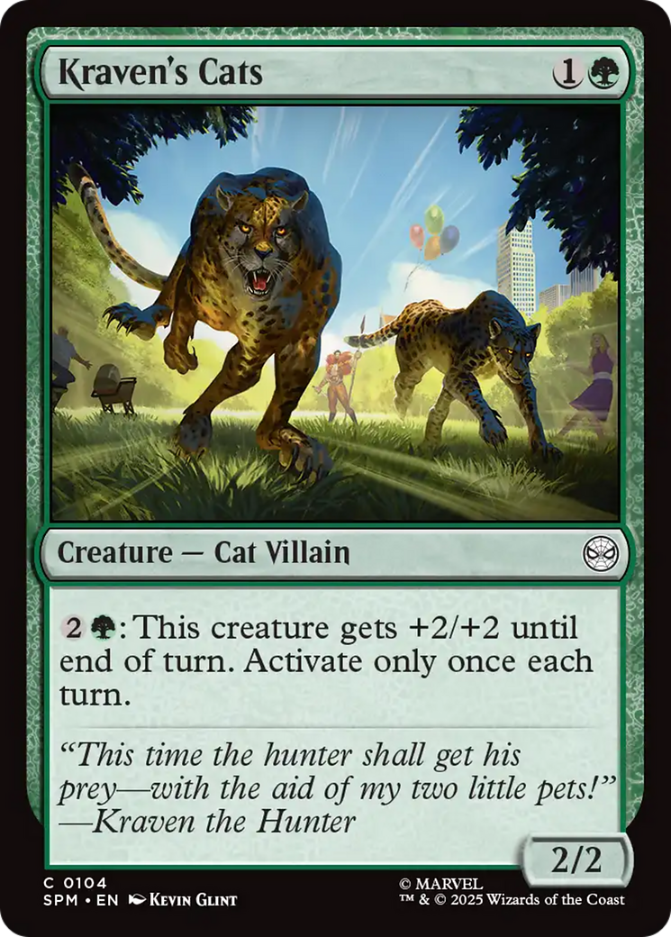 Kraven's Cats [Marvel's Spider-Man] | Magic Magpie