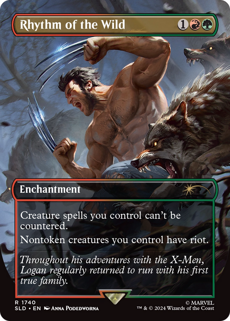 Rhythm of the Wild (Rainbow Foil) [Secret Lair Drop Series] | Magic Magpie