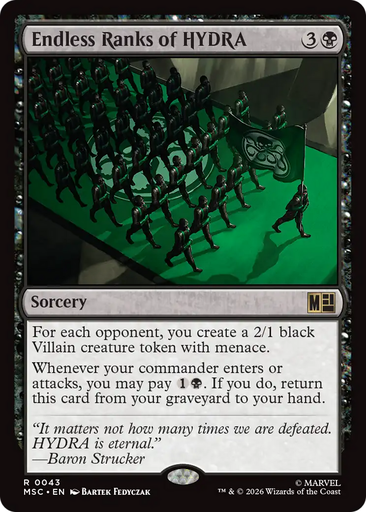 Endless Ranks of HYDRA [Marvel Super Heroes Commander] | Magic Magpie