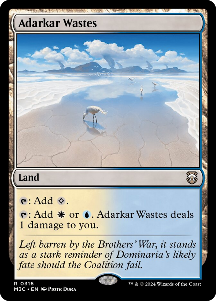 Adarkar Wastes [Modern Horizons 3 Commander] | Magic Magpie