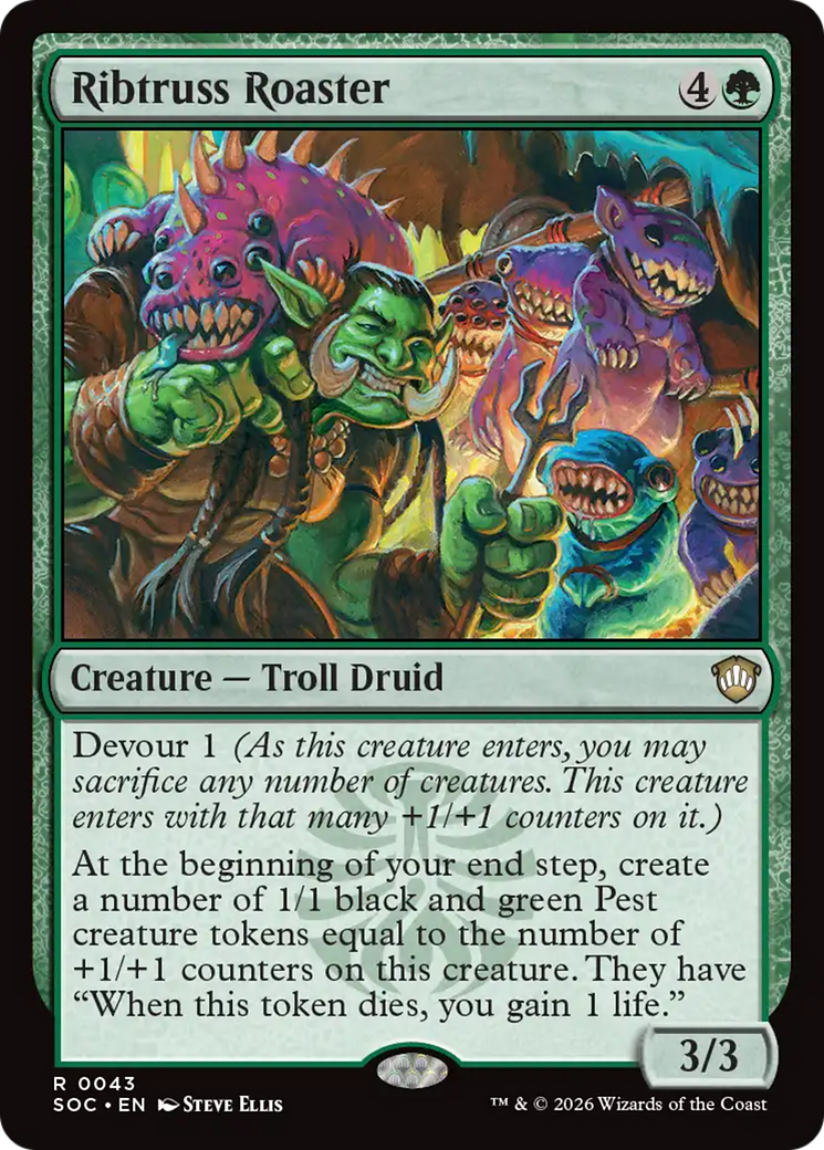 Ribtruss Roaster [Secrets of Strixhaven Commander] | Magic Magpie