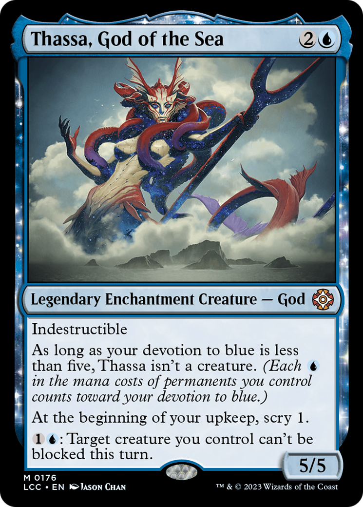 Thassa, God of the Sea [The Lost Caverns of Ixalan Commander] | Magic Magpie