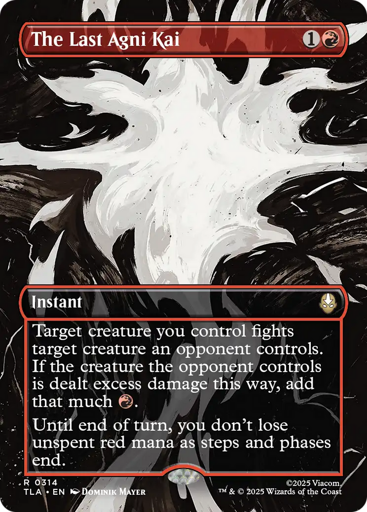 The Last Agni Kai (Borderless) [Avatar: The Last Airbender] | Magic Magpie