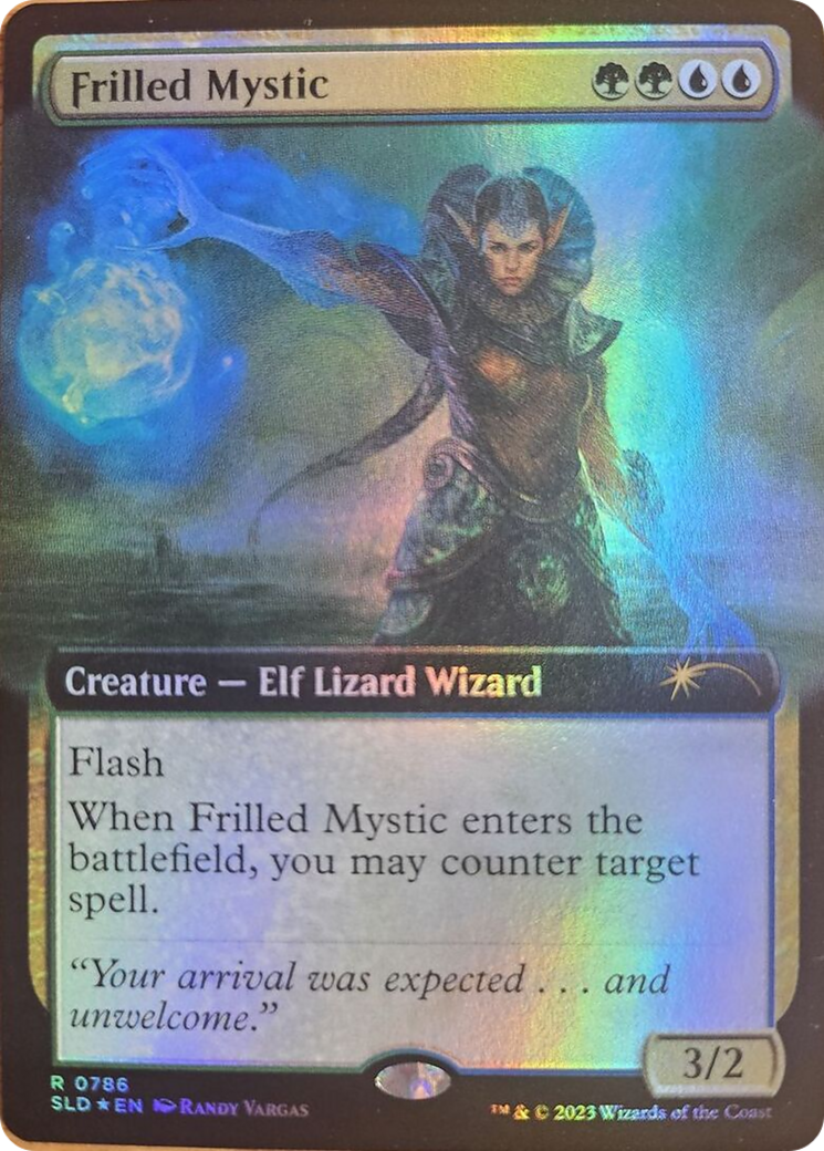 Frilled Mystic (Extended Art) [Secret Lair Drop Series] | Magic Magpie