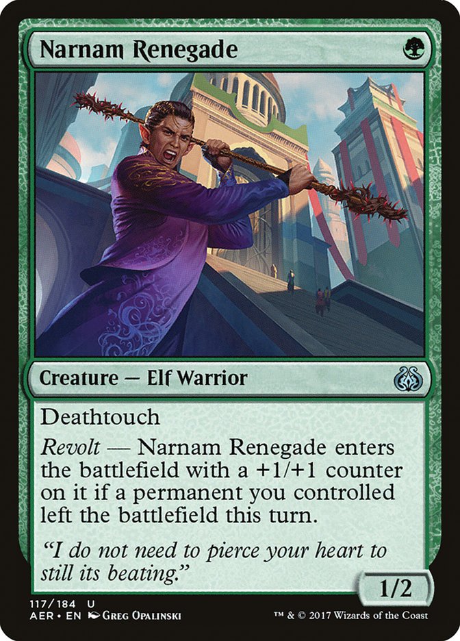 Narnam Renegade [Aether Revolt] | Magic Magpie