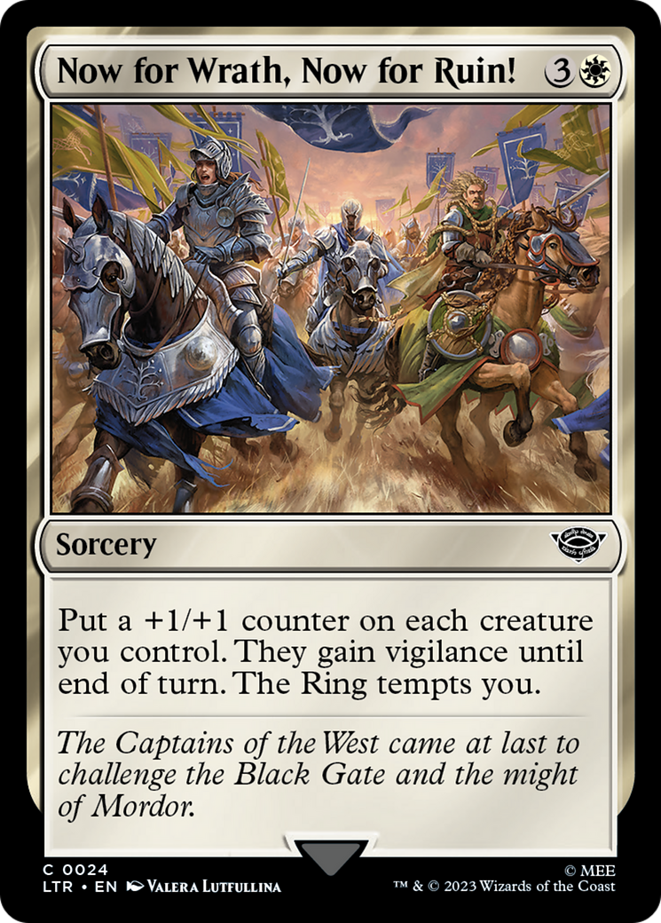 Now for Wrath, Now for Ruin! [The Lord of the Rings: Tales of Middle-Earth] | Magic Magpie
