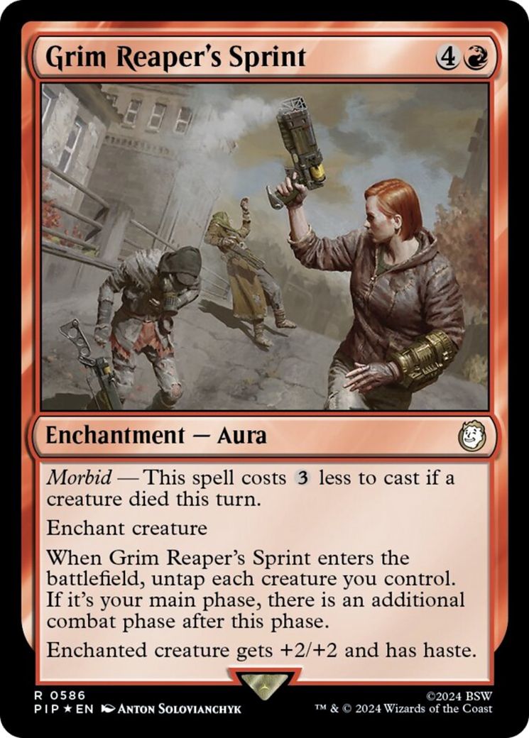 Grim Reaper's Sprint (Surge Foil) [Fallout] | Magic Magpie