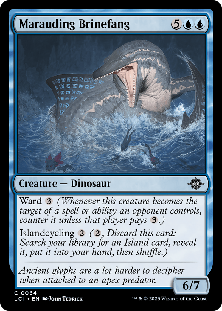 Marauding Brinefang [The Lost Caverns of Ixalan] | Magic Magpie