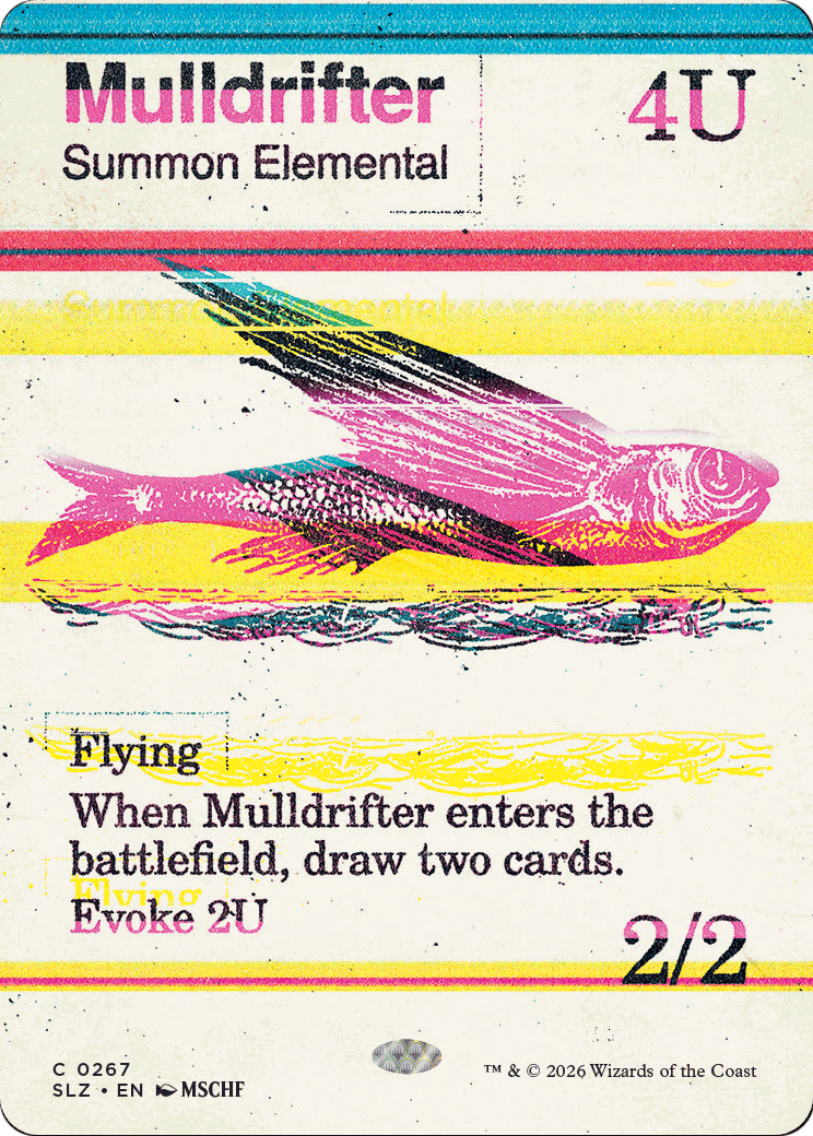 Mulldrifter (0267) [Secret Lair x MSCHF: The Zeta Set] | Magic Magpie
