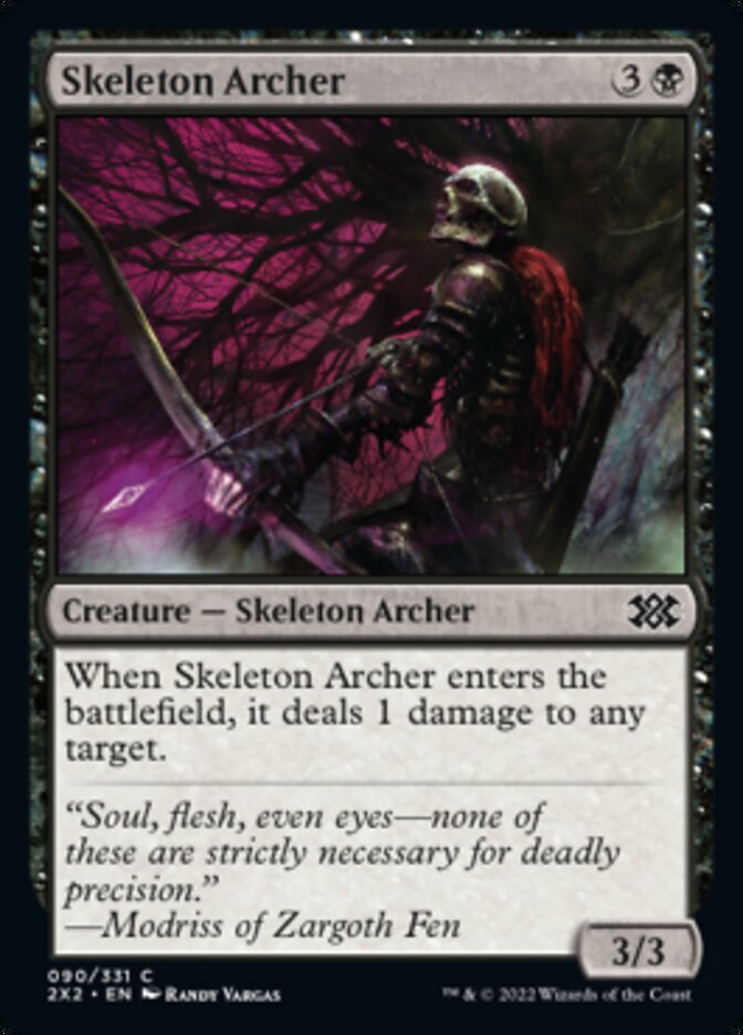 Skeleton Archer [Double Masters 2022] | Magic Magpie