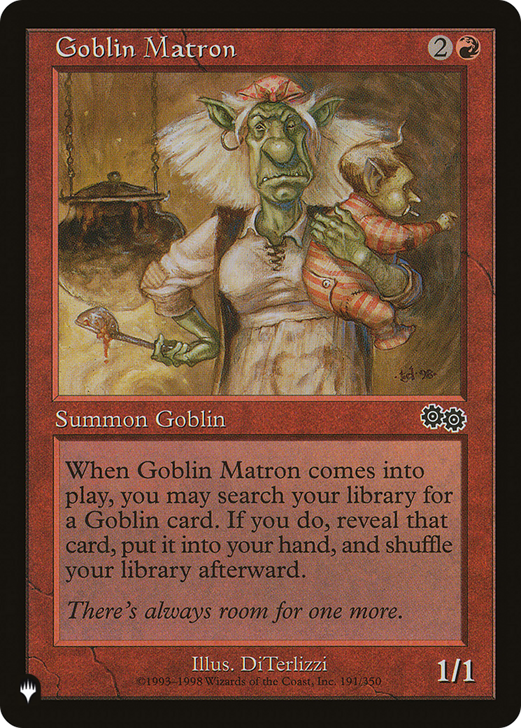 Goblin Matron (USG) [The List Reprints] | Magic Magpie