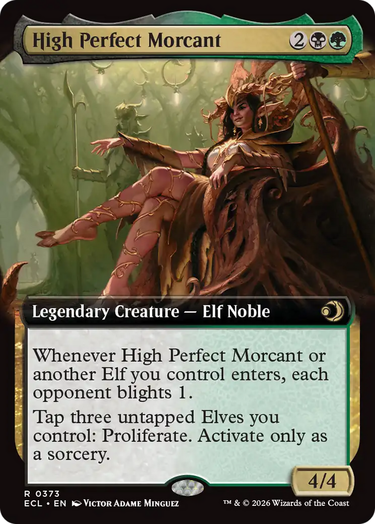 High Perfect Morcant (Extended Art) [Lorwyn Eclipsed] | Magic Magpie