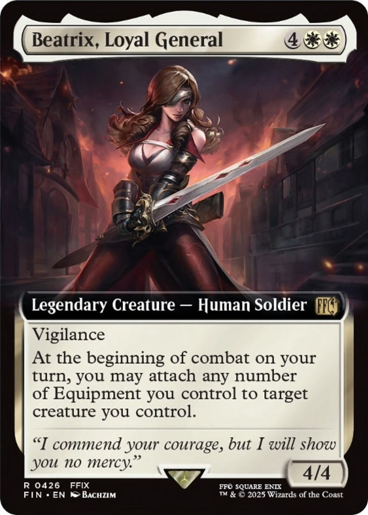 Beatrix, Loyal General (Extended Art) [FINAL FANTASY] | Magic Magpie