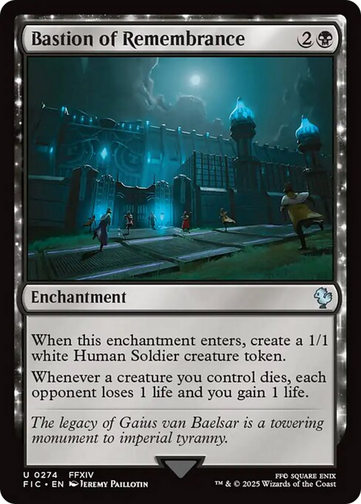 Bastion of Remembrance [FINAL FANTASY Commander] | Magic Magpie