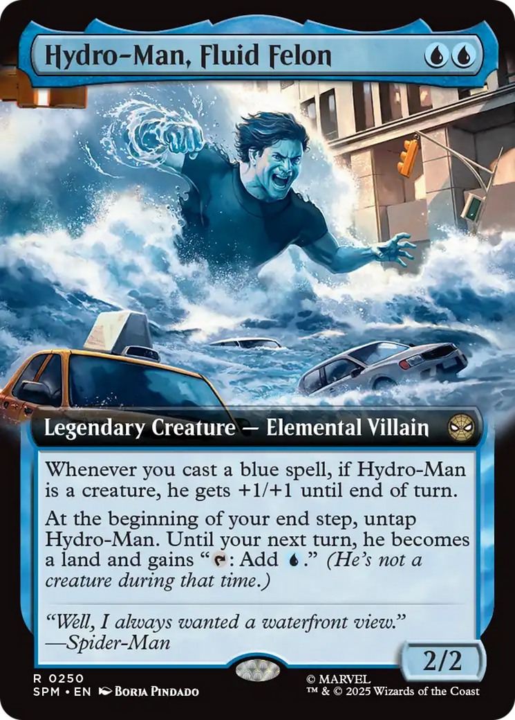 Hydro-Man, Fluid Felon (Extended Art) [Marvel's Spider-Man] | Magic Magpie
