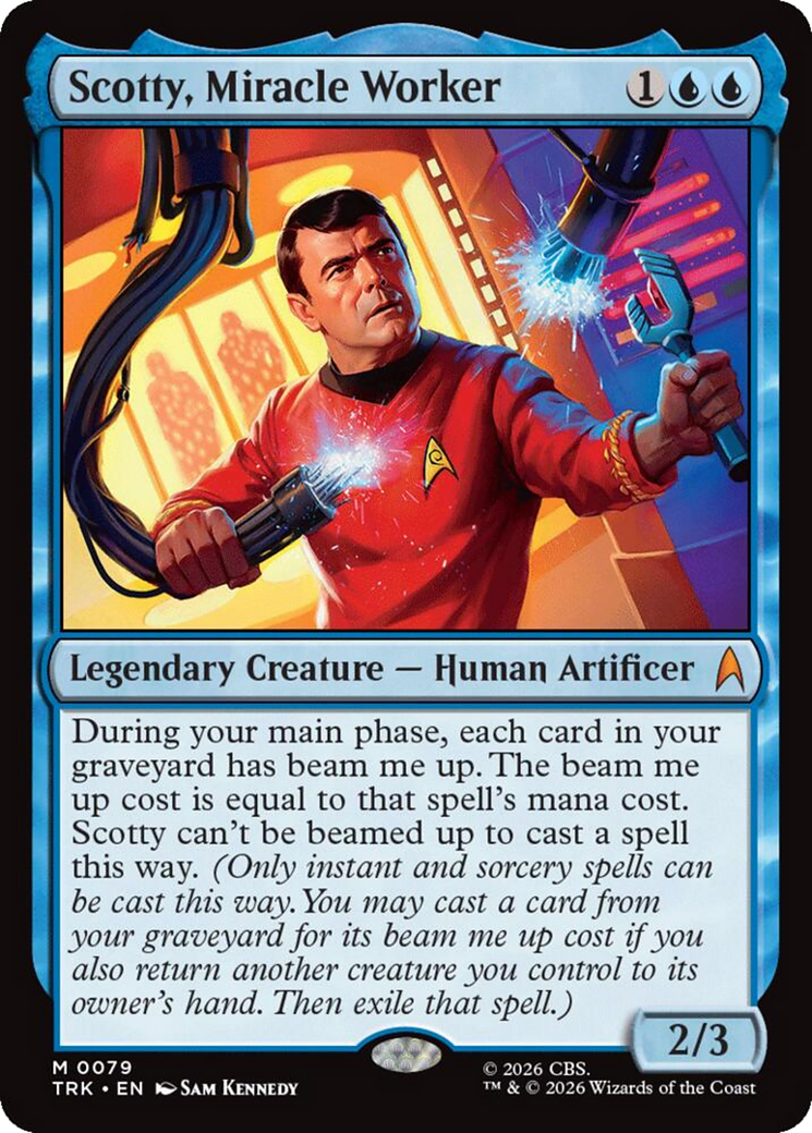 Scotty, Miracle Worker [Star Trek] | Magic Magpie