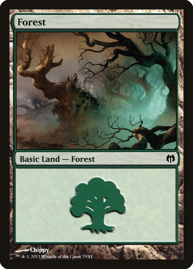 Forest (79) [Duel Decks: Heroes vs. Monsters] | Magic Magpie