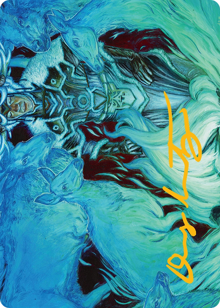 Unending Whisper Art Card (9/54) [Tarkir: Dragonstorm Art Series] | Magic Magpie