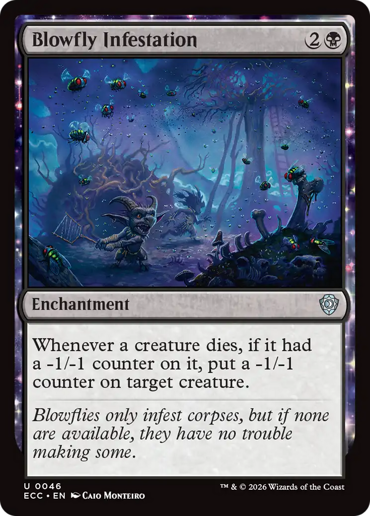 Blowfly Infestation [Lorwyn Eclipsed Commander] | Magic Magpie