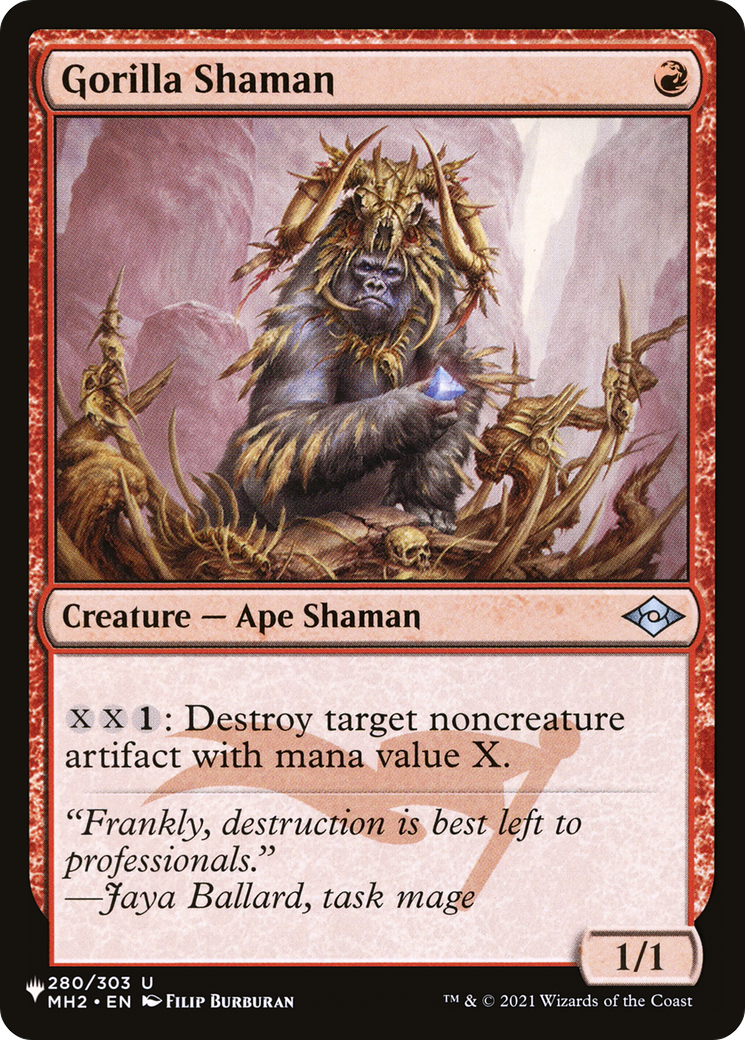 Gorilla Shaman [The List Reprints] | Magic Magpie