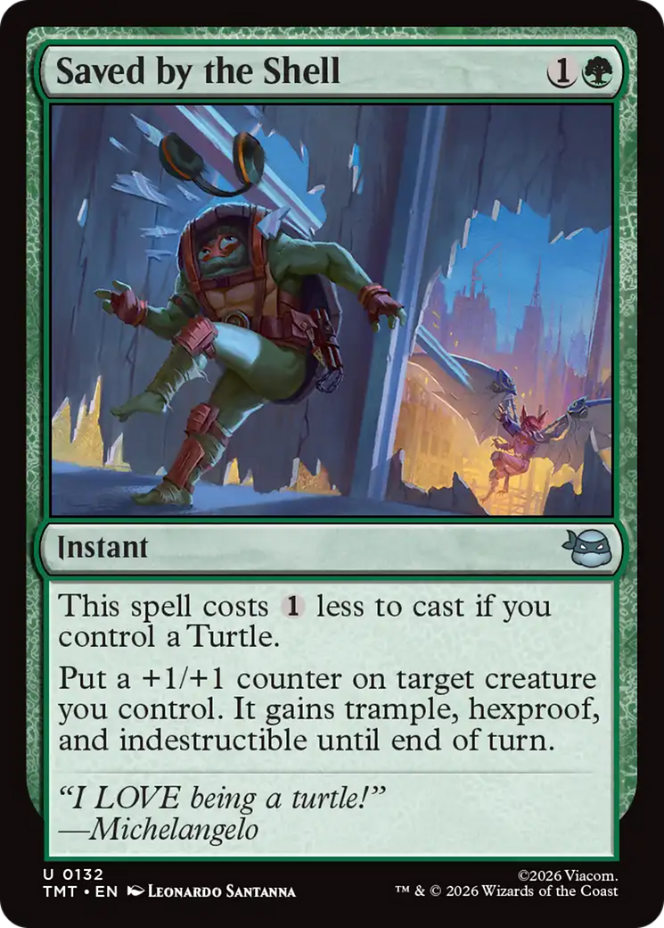 Saved by the Shell [Teenage Mutant Ninja Turtles] | Magic Magpie