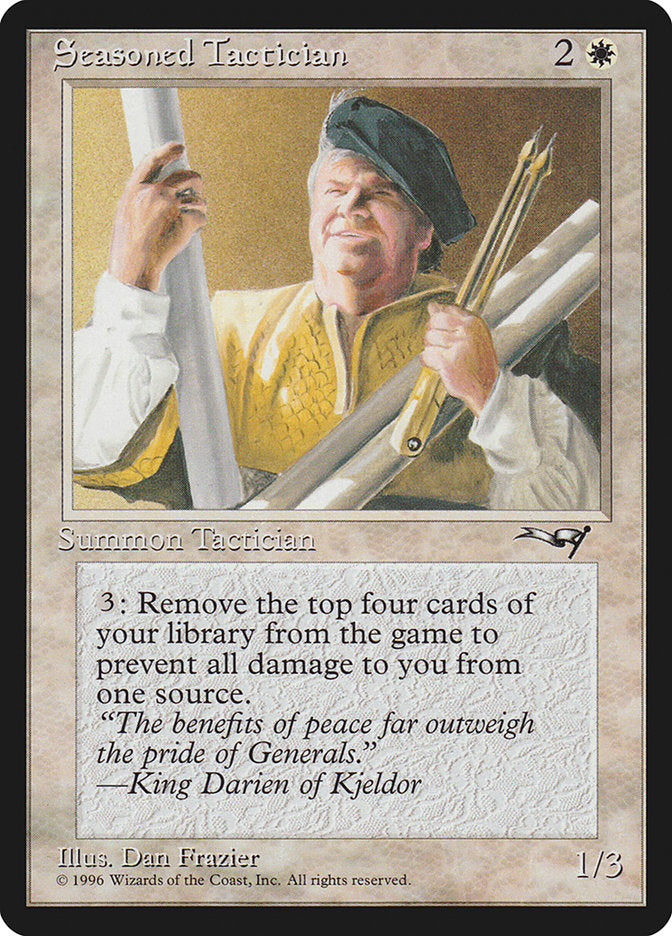 Seasoned Tactician [Alliances] | Magic Magpie