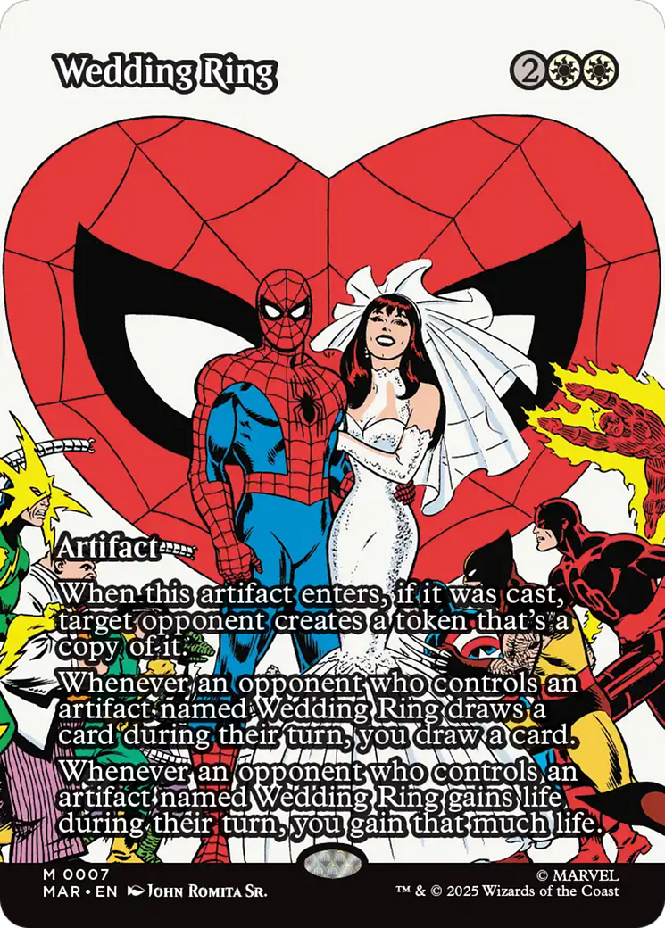 Wedding Ring (Borderless) [Marvel's Spider-Man: Eternal-Legal] | Magic Magpie