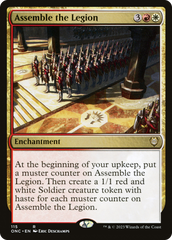 Assemble the Legion [Phyrexia: All Will Be One Commander] | Magic Magpie